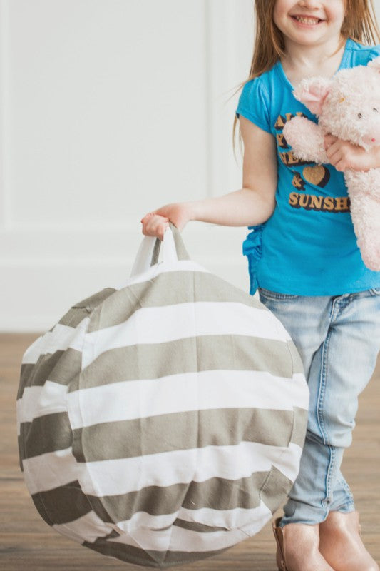 Kids Stuffed Animal Holder Bags Organization