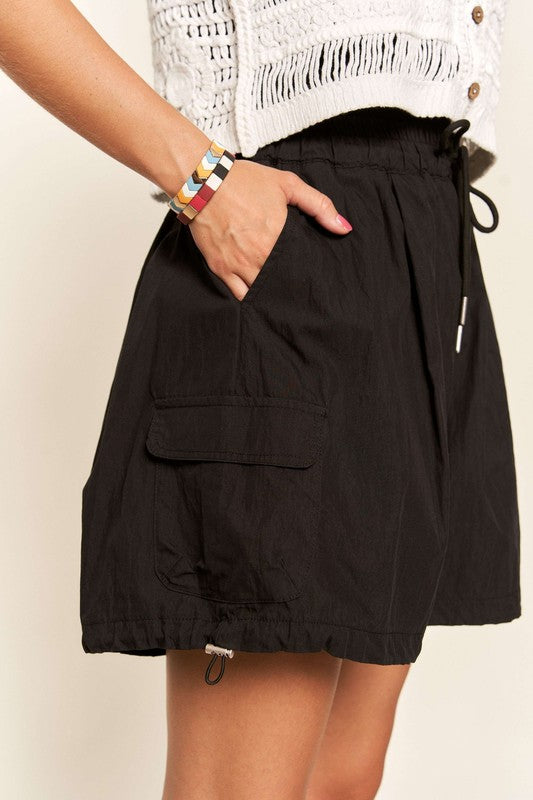 Drawstring Shorts with Pockets - Wildflower Hippies