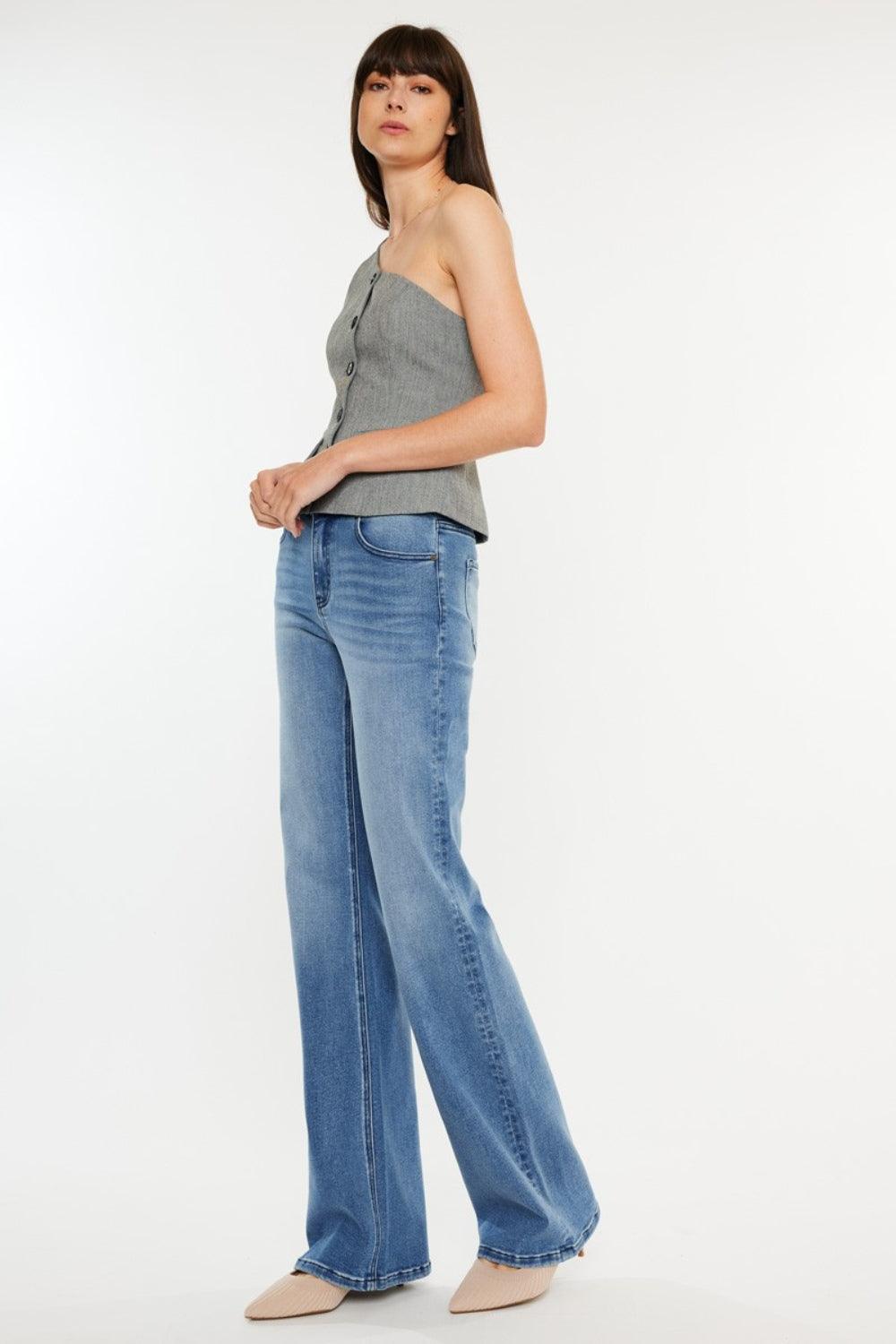 Kancan Ultra High Rise Cat's Whiskers Jeans - Wildflower Hippies