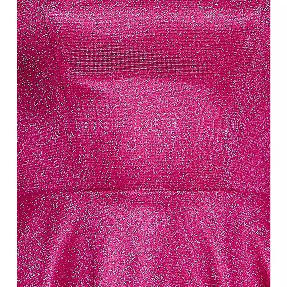 City Studio party pink Glitter Mini Dress Size 7/8