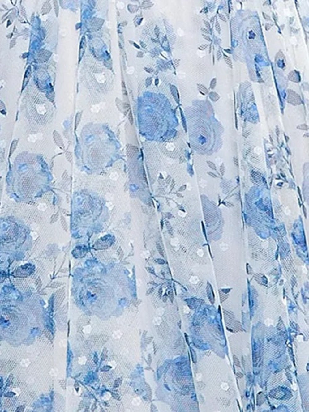 Seni & Cade Juniors 13/14 floral pleated tulle fit and flare