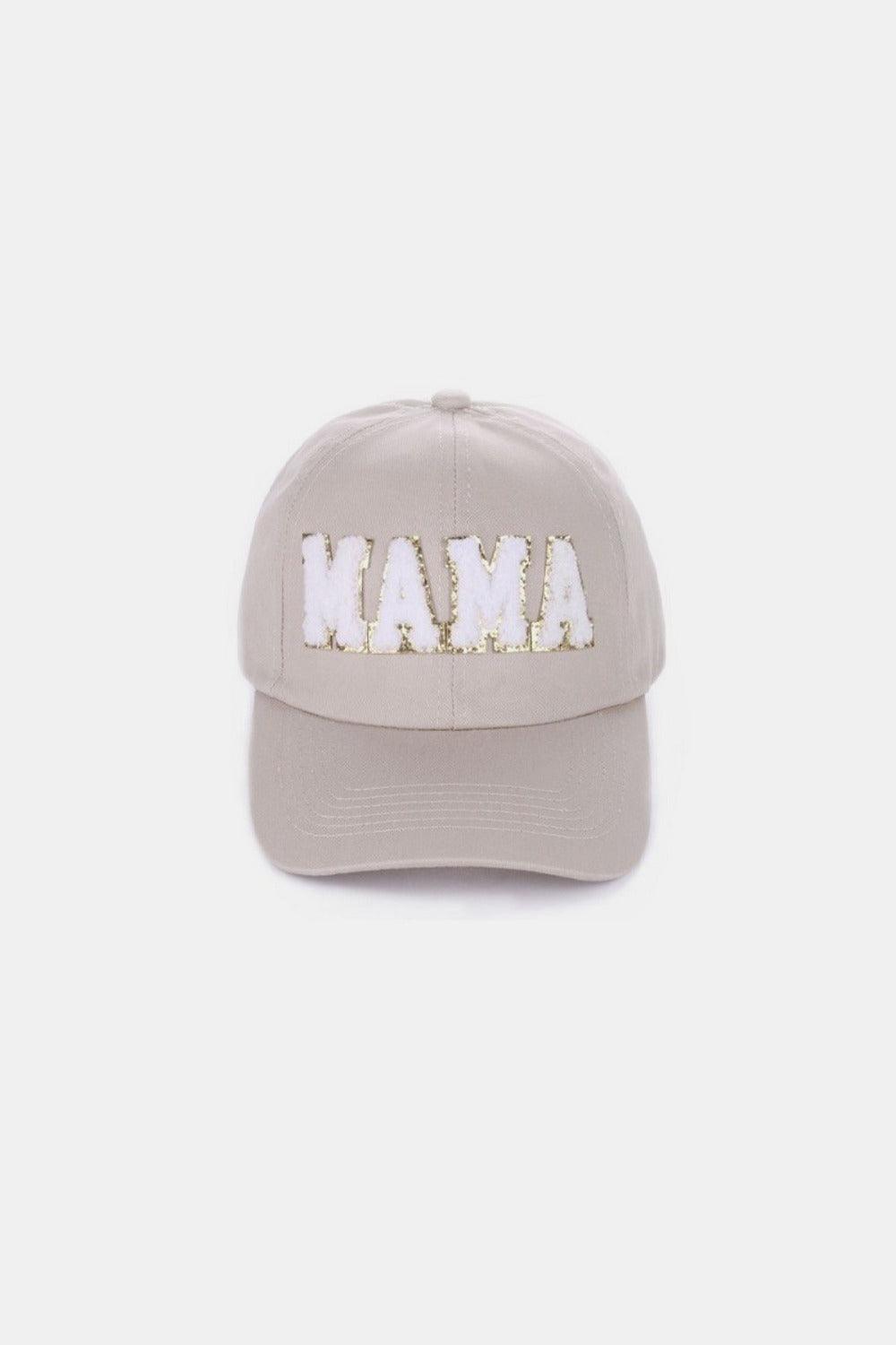 MAMA Chenille Patch Baseball Cap - Wildflower Hippies