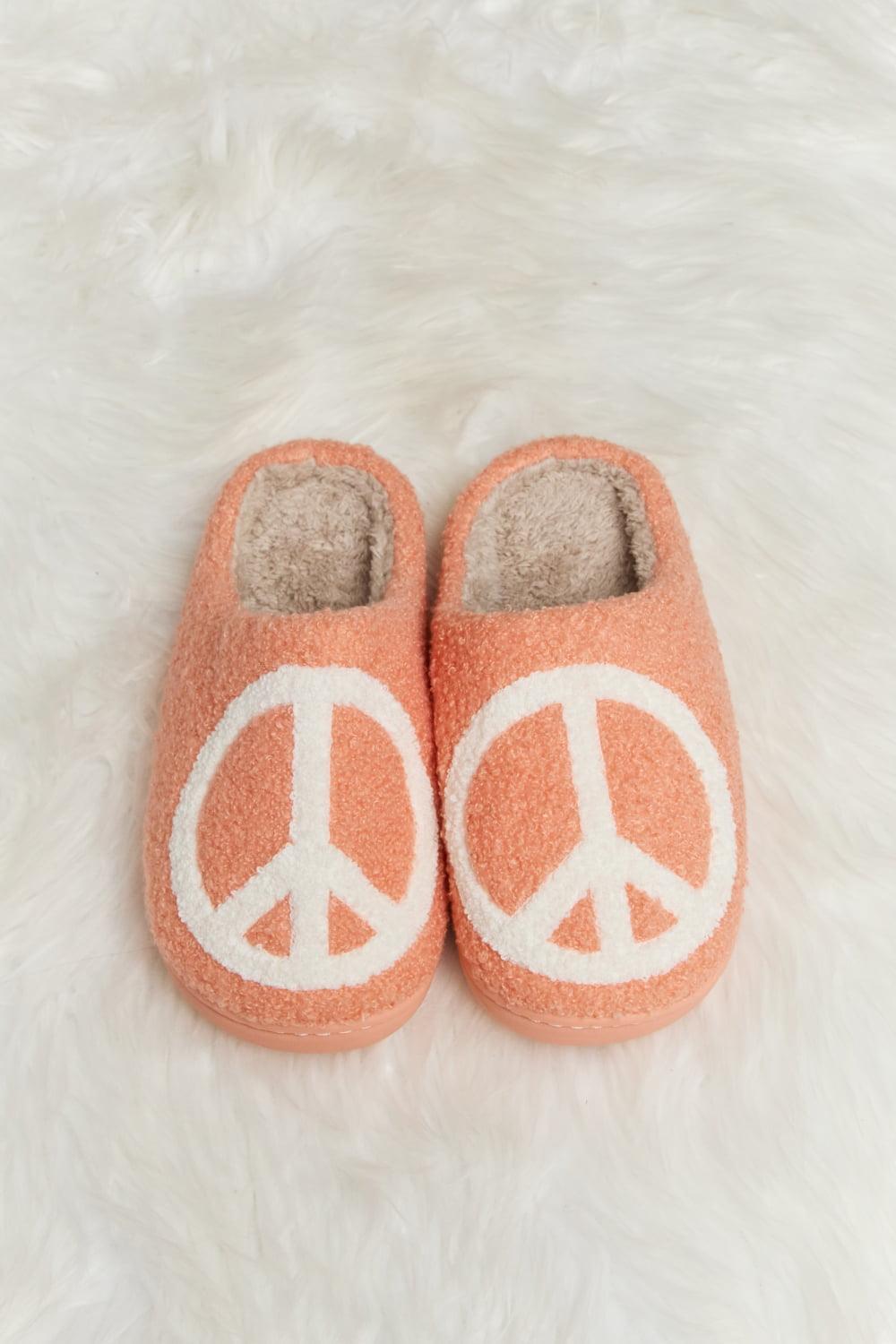 Printed Plush Slide Slippers - Wildflower Hippies