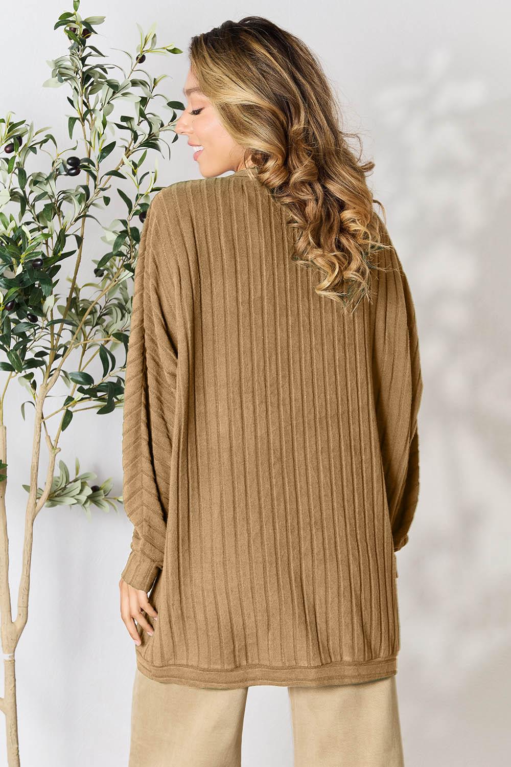 Ribbed Cocoon Cardigan S-3XL - Wildflower Hippies