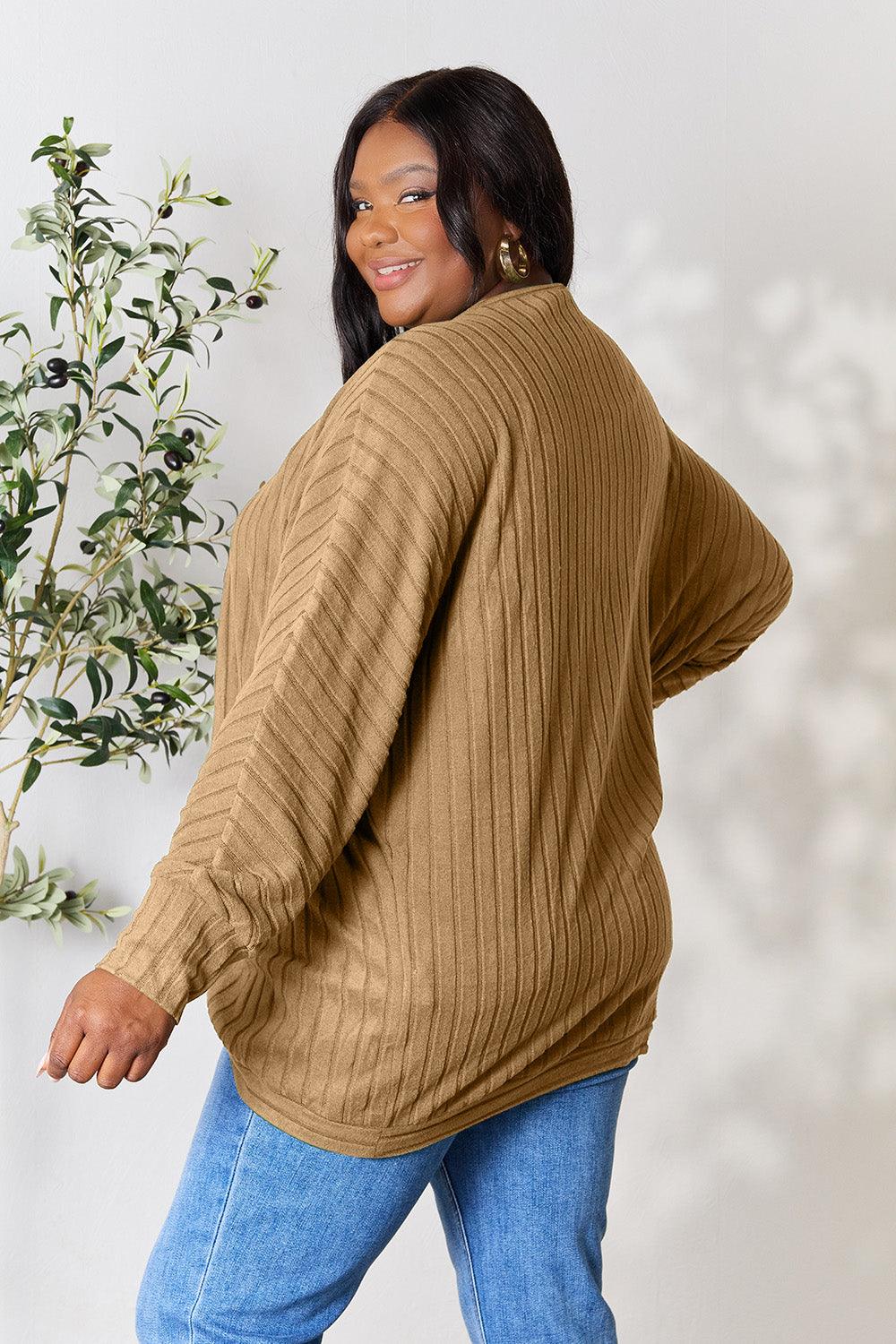 Ribbed Cocoon Cardigan S-3XL - Wildflower Hippies