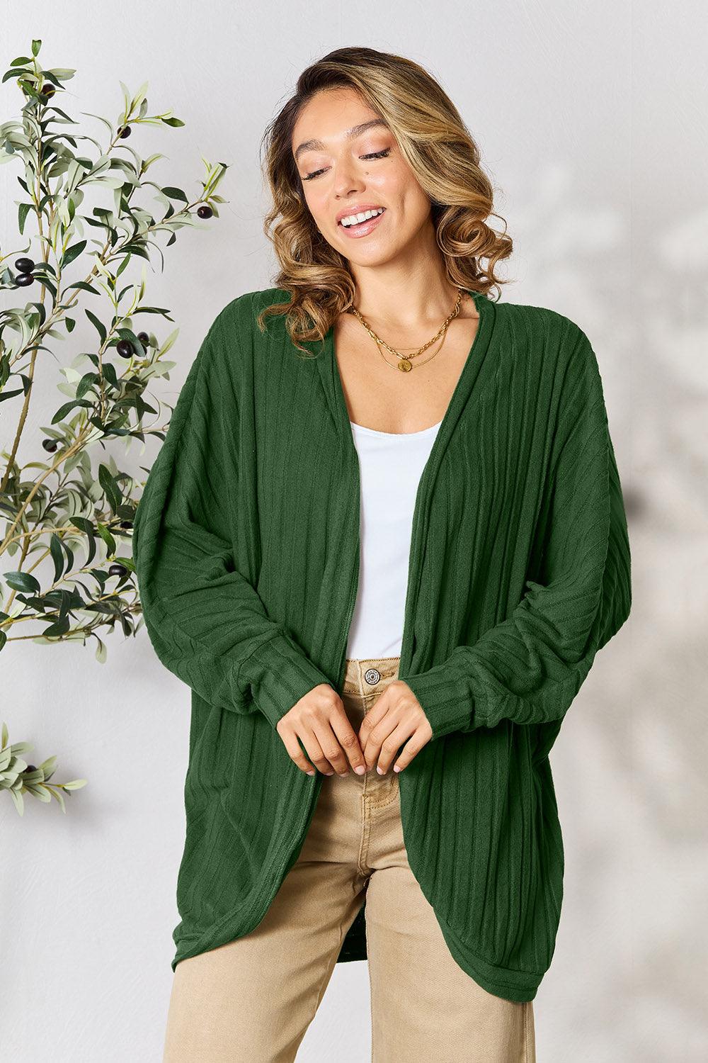 Ribbed Cocoon Cardigan S-3XL - Wildflower Hippies