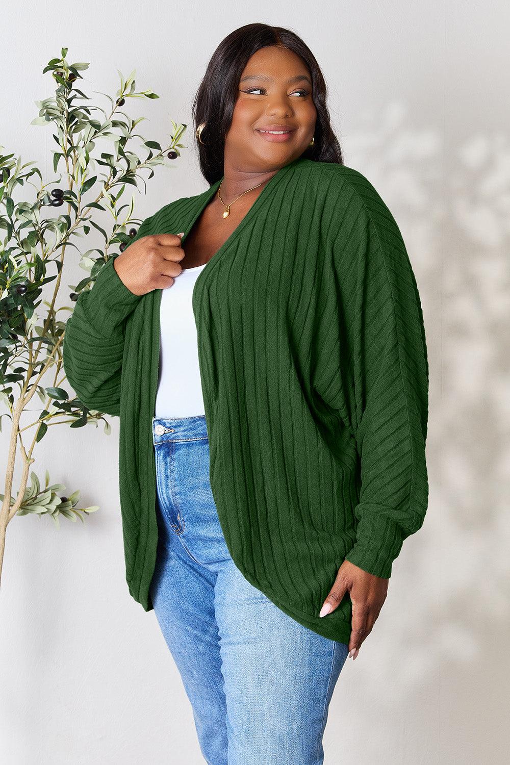 Ribbed Cocoon Cardigan S-3XL - Wildflower Hippies