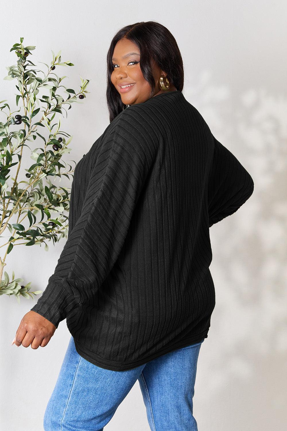 Ribbed Cocoon Cardigan S-3XL - Wildflower Hippies