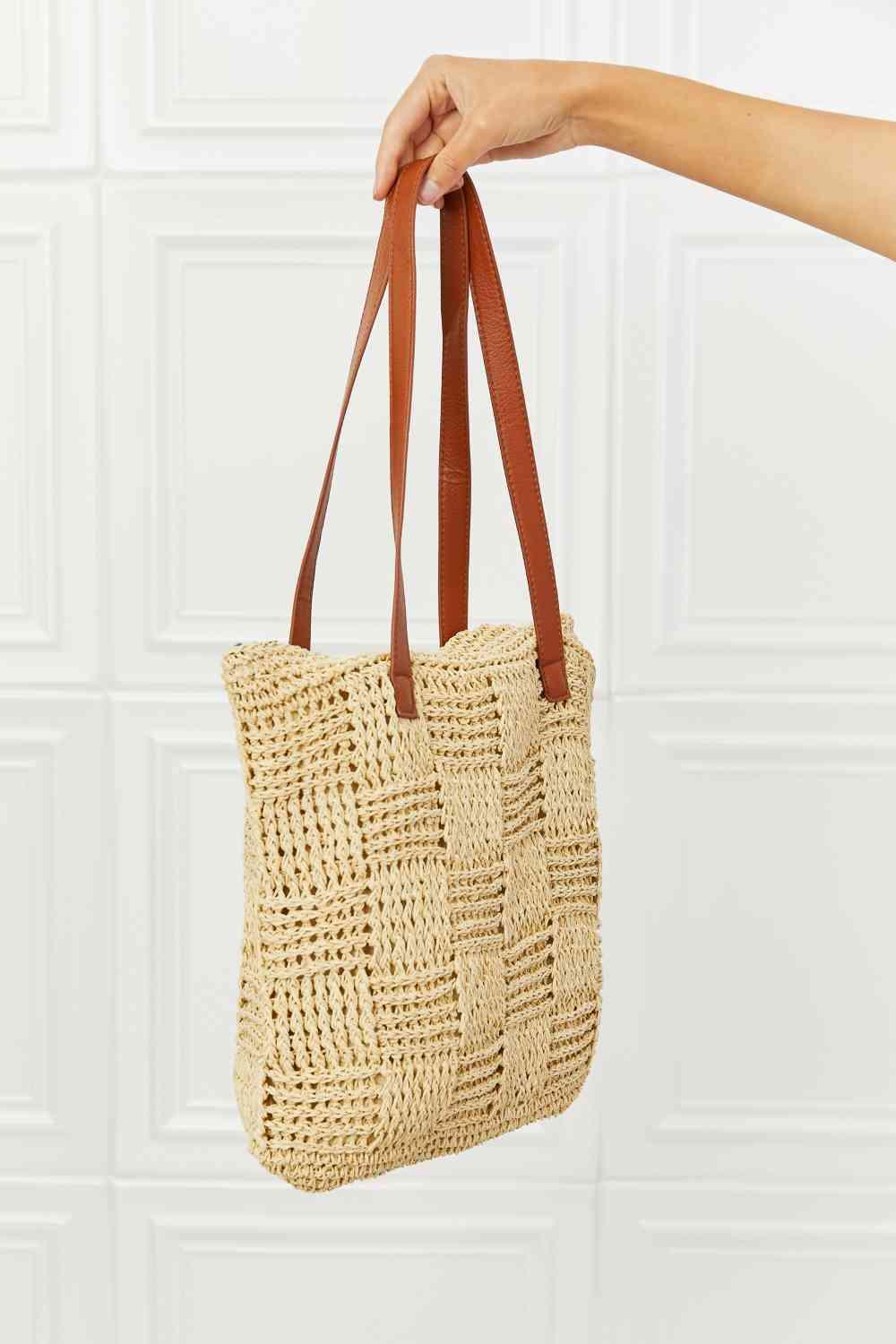 Fame Picnic Date Straw Tote Bag - Wildflower Hippies