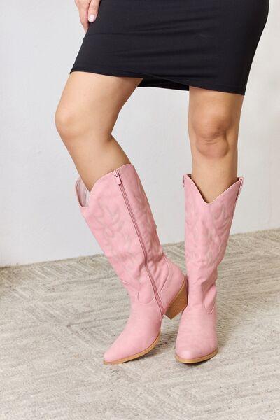 Forever Link Knee High Cowboy Boots - Wildflower Hippies