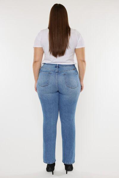 Kancan Full Size Cat's Whiskers High Waist Jeans - Wildflower Hippies