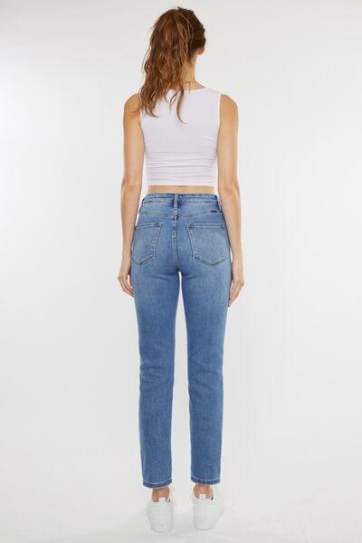 Kancan Full Size Cat's Whiskers High Waist Jeans - Wildflower Hippies