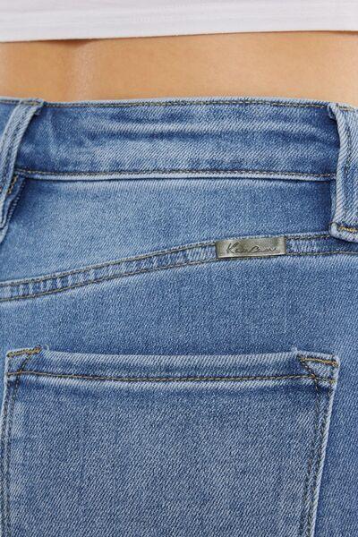 Kancan Full Size Cat's Whiskers High Waist Jeans - Wildflower Hippies